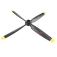 thumbnail image 3 of Durable RC Plane Propellers 4 Blade Accessory Model,RC Prop Replacement, Low Noise Spare Propeller DIY Accessories Airplane Parts RC Plane, 3 of 8