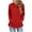 Red, variant on Long Sleeve Pullover Sweatshirt for Women Solid Drawstring Hoodie Front Kangaroo Pocket Curved High Low Hem Loose Spring Fall Winter Casual Tops