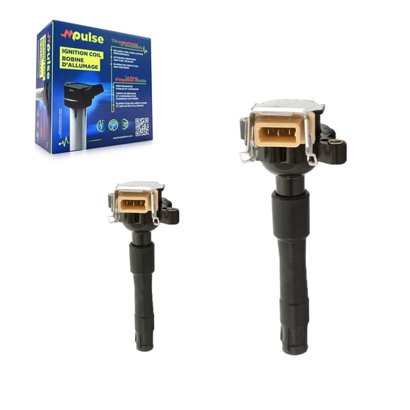 Mpulse Ignition Coil (2 Pack) for Car BMW Z3 X5 328i 540i 323i 528i 323Ci 330i M3 M5 530i 328is Land Rover 740i 740iL Range 320i 525i 328Ci Freelander Z8 323is 750iL 840Ci 323ti 850Ci KMP-100021