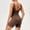 🔥 Coffee_New, variant on Dianli Gifts Sleeveless Sports Jumpsuit Workout Tight Fitted Padded Chest Support Removable Cups Hip Lifting Suspender Yoga Jumpsuit Bodysuit Athletic Romper Womens Activewear