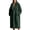 Army Green, variant on Women's Winter Faux Fur Coat, Oversized Mid-Length Fluffy Outerwear, Warm Fleece-Lined Plus Size Trench Coat for Cold Weather, Daily & Party Fashion Wear Yellow 4XL