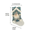 thumbnail image 3 of YOHAVEN Large Christmas Stocking Gift Bag Ornament, Plush Hanging Santa Boot for Holiday Fireplace Mantle Xmas Party Home Decorations, 3 of 3