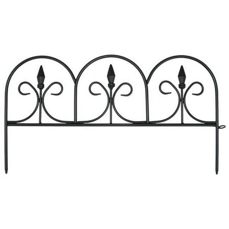 Emsco Group 2083 Small Victorian Ornamental Gate Fencing - Case of 24