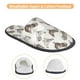 thumbnail image 3 of Fotbe Chickens Pantuflas Peludas para Mujer con Estampado, Zapatillas de Peluche, Zapatos de Invierno para Casa, Uso Interior y Exterior-Large, 3 of 8