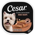 thumbnail image 3 of (12 pack) Cesar Classic Loaf in Sauce Wet Dog Food Duck Flavor, 3.5 oz. Easy Peel Trays, 24 Count, 3 of 16