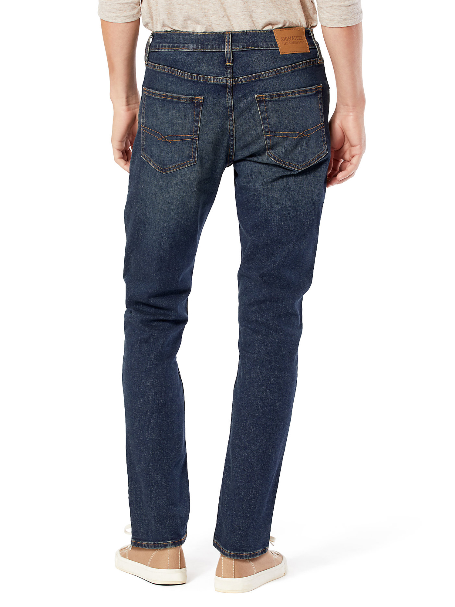 Signature by Levi Strauss & Co. Men's and Big Men's Slim Fit Jeans - image 3 of 6
