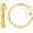 30mm Flat Hoops, variant on Gold Clip On Hoop Earrings for Women - Classic Large Chunky Hoops - Non Pierced Minimalistic Clip Earrings