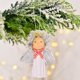 thumbnail image 4 of Colgante De Árbol De Navidad De Ángel De 3 Uds Con Alas De Plata Colgante De Árbol De Navidad Adornos Navideños Colgantes Para Puerta O Pared Eigraketly HA038129-00, 4 of 6