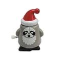 thumbnail image 1 of Papá Noel saltando en cadena, alce, pingüino, muñeco de nieve, juguete de cuerda, árbol de Navidad, regalos de Navidad, 1 of 5