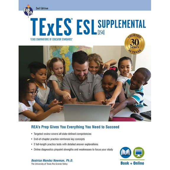 Pre-Owned TExES ESL Supplemental (154) Study Guide 2025-2026 (Paperback) 0738612677 9780738612676