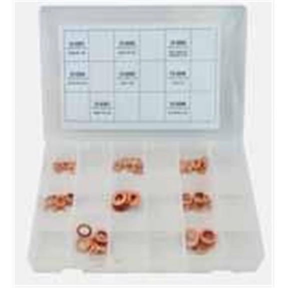 K&L Supply 15-8302 8.2 x 13 x 1.0 mm. Metric Copper Washer