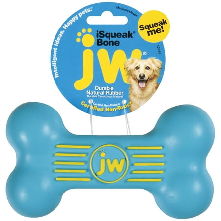 Bone Pet Toy - JW Isqueak Bone Dog Toy, Medium