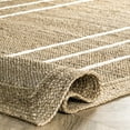 thumbnail image 5 of Rugs USA Elemore Geometric Jute Area Rug, 5' x 8', Elemore Ivory, 5 of 9