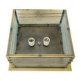 thumbnail image 6 of Meyda Tiffany 146885 Arrowhead 2 Light 11" Tall Pier Mount Post Light - Brass, 6 of 6