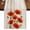 Beige, variant on Spring Floral Burlap Cotton Table Runner 13x70 Inches Long, Red Poppy Flower Plants Wood Grain Beige Farmhouse Table Runners, Outdoor Dining Table Decor for Baby Shower/Party/Wedding
