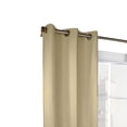 thumbnail image 2 of Commonwealth Weathermate 84" Grommet Curtain Panel in Khaki (Set of 2), 2 of 3