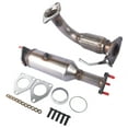 thumbnail image 3 of GELUOXI Stainless Steel Front Flex Pipe & Catalytic Converter for Honda Accord 2.4L 2003-2007 6H28826, 3 of 13