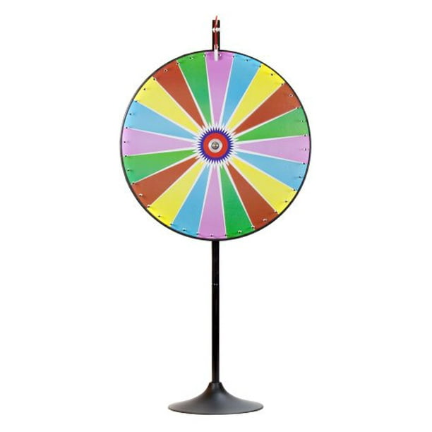 Midway Monsters 36" Color Dry Erase Prize Wheel with Extending Base