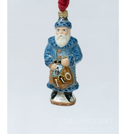 Vaillancourt Folk Art 10th Day of Christmas Ten Lords A Leaping Polish Ornament