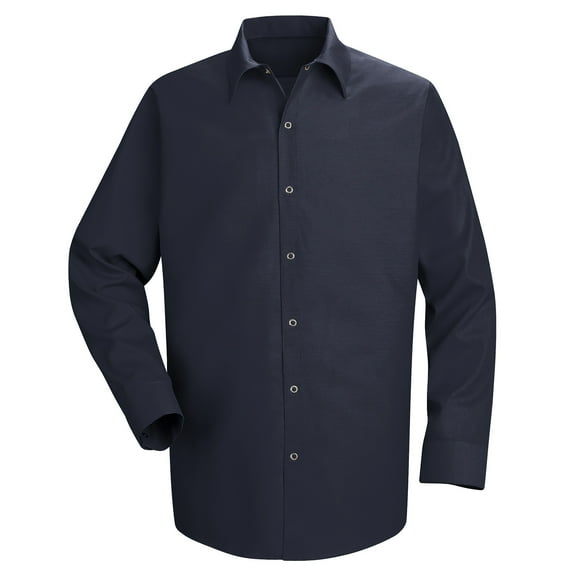 Red Kap® Men's Long Sleeve Specialized Pocketless Work Shirt