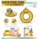 thumbnail image 2 of Tubo flotante inflable para piscina de patos POZA Gold Confeti para niños, 2 of 7