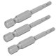thumbnail image 5 of 10 Uds puntas de destornillador cabeza magnética S2 aleación acero hexagonal accesorios industriales, 5 of 8