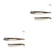thumbnail image 1 of Sonducket 12g 25g cabeza de Minnow Señuelos de Pesca Wobblers de silicona Head cebos artificiales manivela anzuelo pesca sábalo cebos Type3 NO3 Sonducket CBP141585, 1 of 6