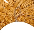 thumbnail image 4 of 15.7inches Round Straw Rope Mirror Hanging Wall Decorations Vintage Hand Woven Mirror For Home Bathroom Decor, 4 of 12