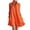 Saffron, variant on Women Summer Dress Notched V Neck Front Zip Up Swimsuit Cover Up Shirt Sleeveless Ruffle Hem Beach Vacation Mini Sun Dress Green M