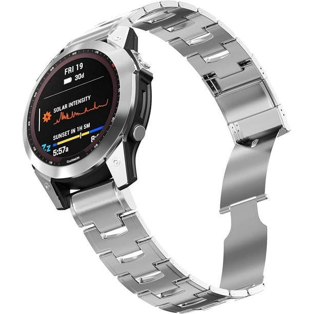  Miimall Compatible for Garmin Fenix 7S Band Easy-Fit