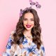 thumbnail image 3 of Simulation Butterfly Headband 3D Butterfly Decorative Hair Hoop Butterfly Fascinator Hair Band Headdress, 3 of 4
