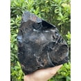thumbnail image 4 of Extra Large Black Obsidian Rough Stones, 3-10" Natural Black Obsidian, Raw Black Obsidian Crystals (7-8 lb), 4 of 4