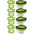 4 Pack HEPA Filter + 4 compatible Mesh Filter Frames compatible Bissell