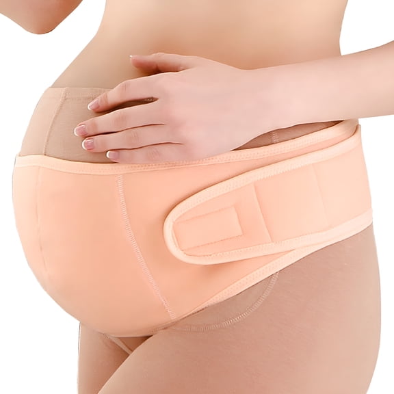 TELOLY Maternity Belly Band for Pregnant Women | Pregnancy Belly Support Band for Abdomen, Pelvic, Waist, & Back Pain | Adjustable Maternity Belt | For All Stages of Pregnancy & Postpartum