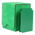 thumbnail image 2 of Estuche de Cuero Para Cartas 100+ Fundas Para Tarjetas De Visita Verde Sunnimix Estuche de cubierta, 2 of 6