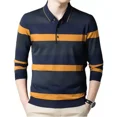 thumbnail image 1 of Polo De Manga Larga Con Cuello Y Camiseta Para Hombre, 1 of 3