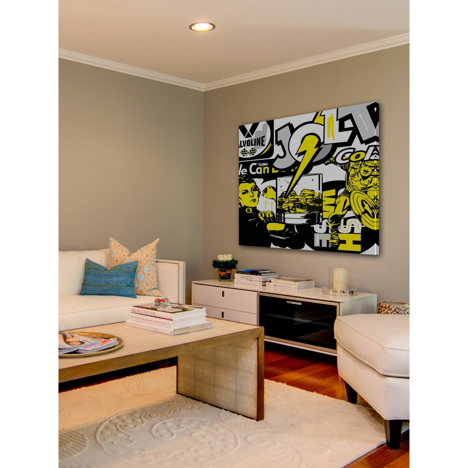 Marmont Hill "Jolt 1" Print on Canvas