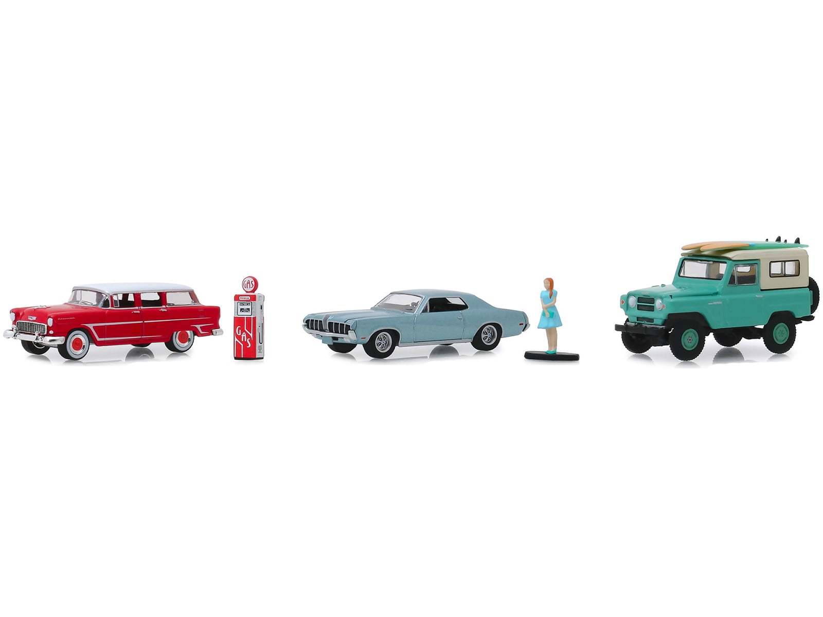JKNJ フィギュア6体 N HO 1/72 1/64 1/48 1/43