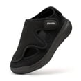 thumbnail image 1 of FitVille Men's Extra Wide Diabetic Sandals with Arch Support Plantar Fasciitis Sandals for Men with Fully Adjustable Straps Extra Wide Comfortable Sandals for Men Lightweight, 1 of 5