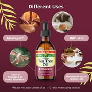 Spring Valley 100% Pure Tea Tree Oil for Skin Health, 4 fl oz
