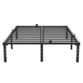 thumbnail image 4 of Fowroa 14 inch Queen Size Bed Frame Metal Platform with Underbed Storage No Box Spring Needed Easy Assembly, 4 of 9