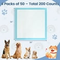 thumbnail image 3 of Gymax 36''x 36''(200 Counts) Dog Potty Training Pads Puppy Pee Pads w/ Quick-Drying, 3 of 9