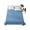 Blue, variant on Twin Flat Sheet 66"x96", Vintage Nude Pink Soft Lightweight Bedding Flat Sheets Only, Farmhouse Retro Solid Color Linen Texture Brushed Microfiber Top Bed Sheet, Breathable StainResistant Bedsheets