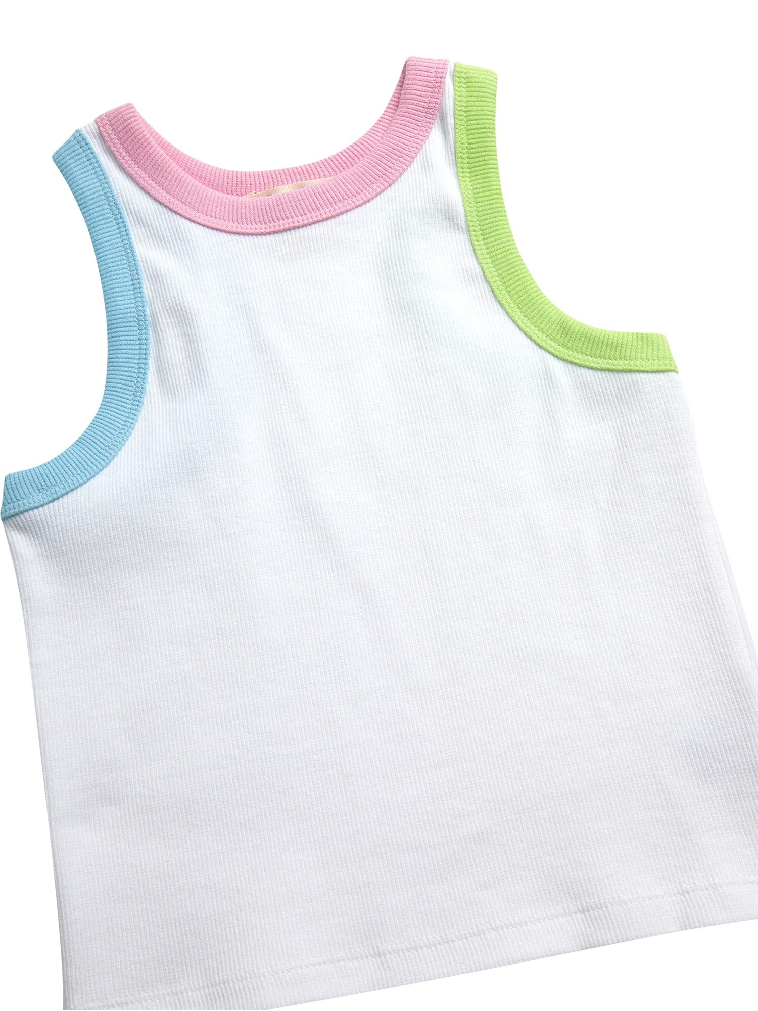 Jessica Simpson Girls Racer Tank Top Shirt, Size 7-14/16