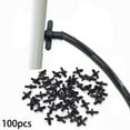 thumbnail image 3 of 100Pcs 6mm Splitter Adapter Connector For Barb Garden Irrigation 4/7mm Hose, 3 of 9