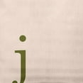 thumbnail image 2 of Simply Daisy 16" x 16" Modern Monogram Decorative Throw Pillow, Olive, 2 of 3