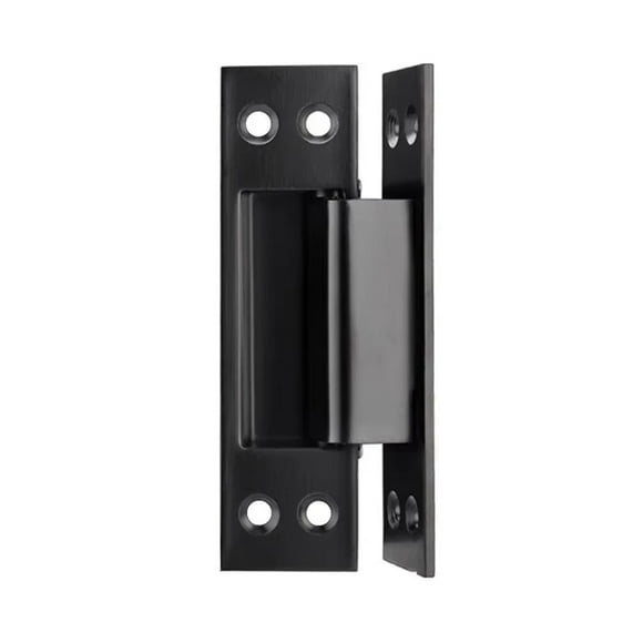 5-Inch Concealed Door with Concealed Stainless Steel Wooden Door Concealed Door and Hinge Hidden Hinge. Black