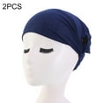 thumbnail image 2 of SPRING PARK 2Pcs Unisex Cotton Anti Slip Surgical Cap Doctor Nurse Hat Solid Color Professional Nurse Hat, 2 of 7