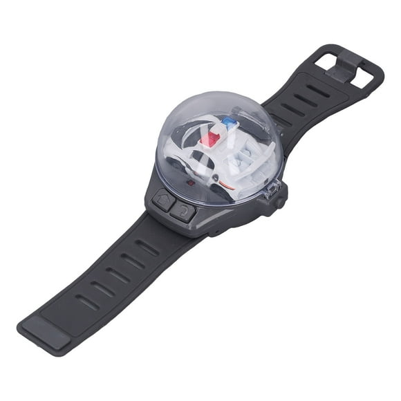 Kids Car Watch Toys, 2.4GHz Mini RC Car Watch Toys USB Charging Silicone Band Cute for Gifts Red,White