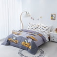 thumbnail image 2 of Juego de cama Cokouchyi, edredón doble para niños, 4 piezas, 2 of 7